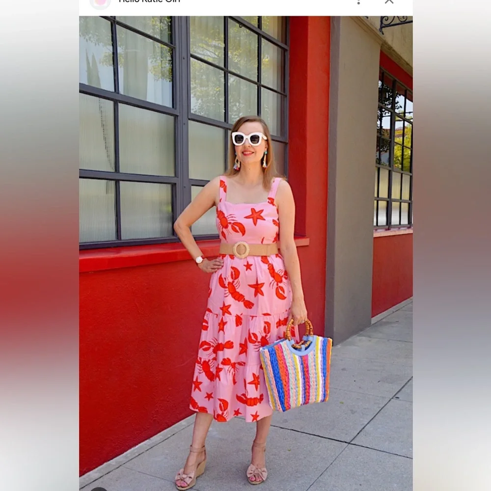 J. Crew playful sleeveless